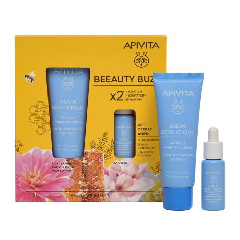 Апивита набор Аква Билишес крем-комфорт 40мл+сыворотка-бустер 10мл