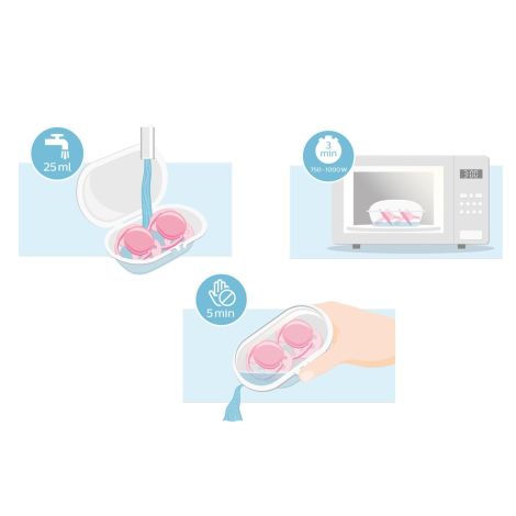 Филипс Авент пустышка ультра софт с футляром 0-6 мес. № 2 SCF213/20 №5