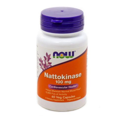 Нау Фудс Наттокиназа капсулы 450мг № 60 