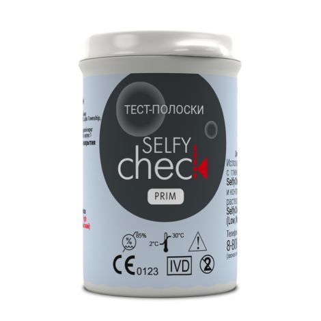 Тест-полоски СелфиЧек Прим (для глюкометра СелфиЧек Прим) вариант исп. № 3 (№ № 50)