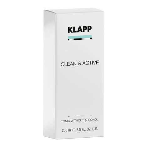 KLAPP SKIN CARE SCIENCE CLEAN&ACTIVE тоник без спирта 250мл №2