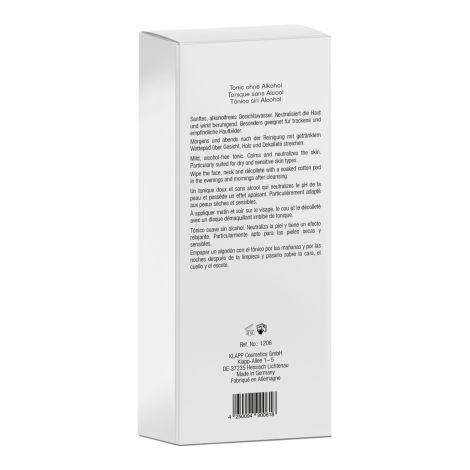 KLAPP SKIN CARE SCIENCE CLEAN&ACTIVE тоник без спирта 250мл №3