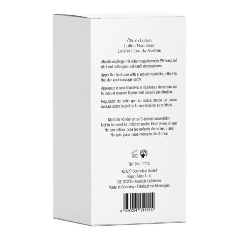 KLAPP SKIN CARE SCIENCE PSC PROBLEM SKIN CARE нормализующий крем 30мл №3