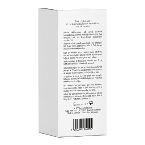 KLAPP SKIN CARE SCIENCE IMMUN радикально-улажняющий комплекс 50мл №3