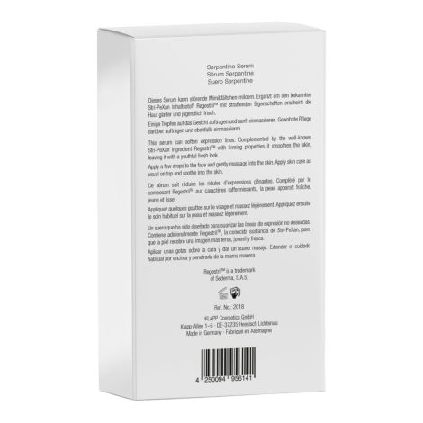 KLAPP SKIN CARE SCIENCE Stri-PeXan сыворотка Серпентин 30мл №2