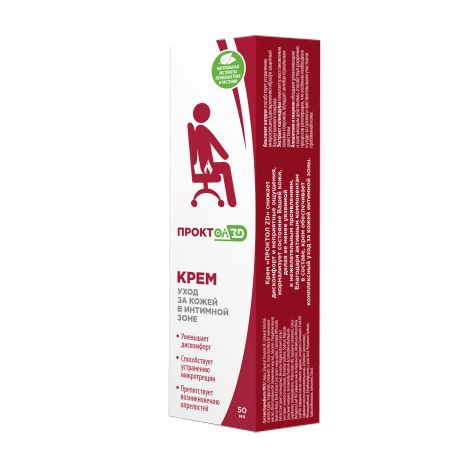 Проктол ZD интимн. косм. средство крем туба 50мл №2