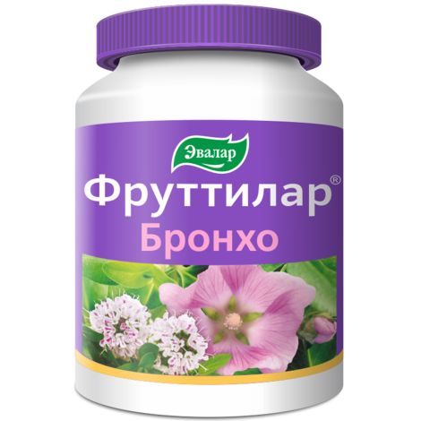 Фруттилар Бронхо пастилки жеват.в форме мармеладных ягод 4г № 30 