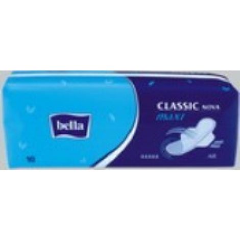 Белла прокладки гигиенические классик нова макси с крылышками № 10