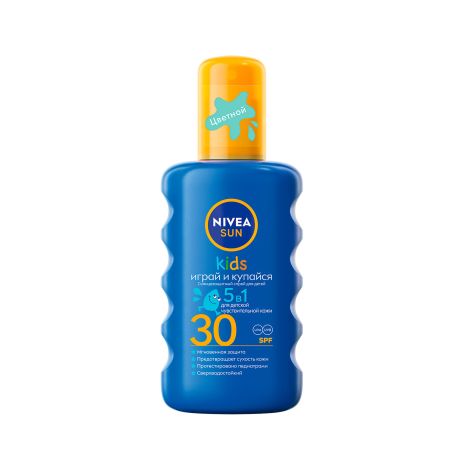 Нивея Сан спрей солнцезащитный д/детей SPF30 200мл 85403