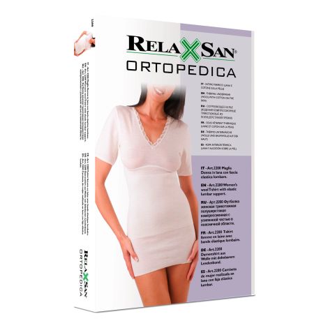 Релаксан футболка для женщин согревающая поддерживающая 54%шерсть р.6 2200 №2