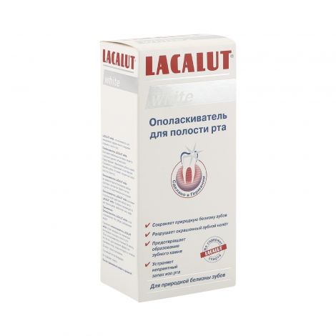 Лакалют ополаскиватель для полости рта Вайт 300мл №2