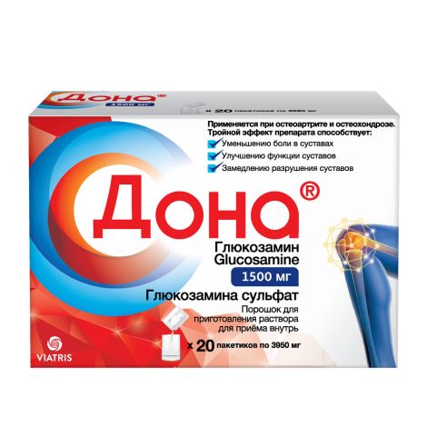 Дона порошок 1500мг №20