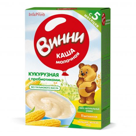 Винни каша молочная кукуруза 220г