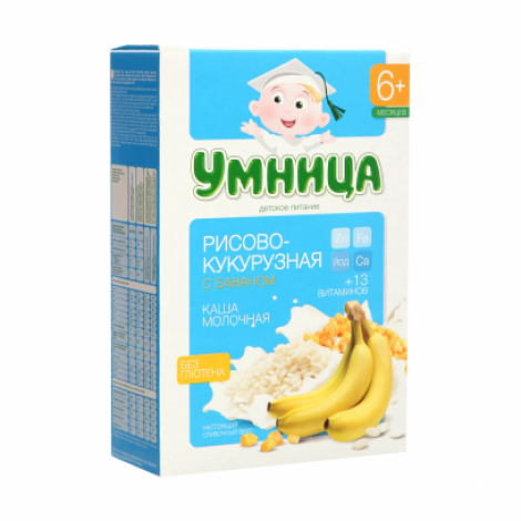 Умница каша молочная 250