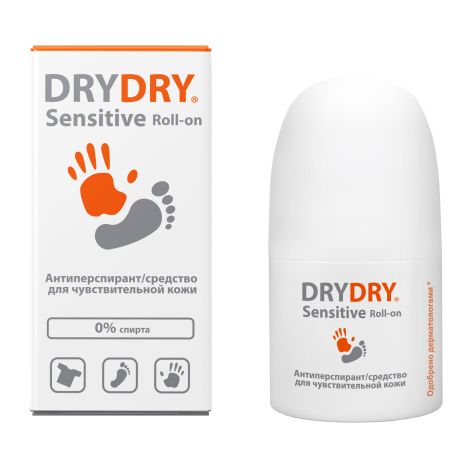 Драй Драй ДЕ средство Сенситив против обильного потовыделения для чувствительной кожи 50мл №5