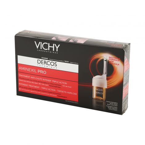 Виши Деркос Аминексил ПРО средство для волос против выпадения для мужчин 6млх18 M3795700 №2