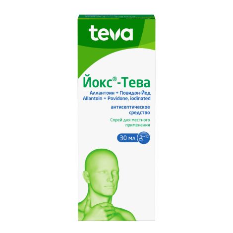 Йокс-Тева спрей для мест. прим. фл. 30мл №3