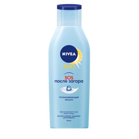 Нивея Сан лосьон SOS восстанавливающий после загара 200мл 85836