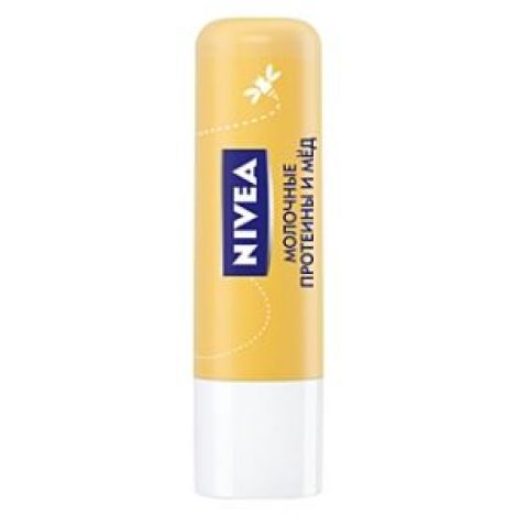 Нивея бальзам для губ Молоко и Мед 4,8г 85136