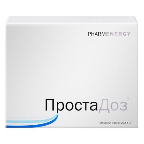 ПростаДоз капсулы 253,4мг № 60