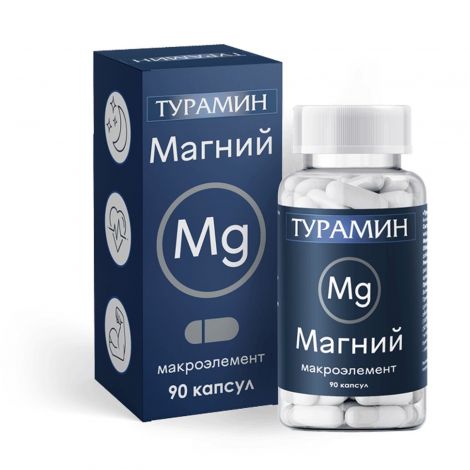 Турамин Магний капс. 0,5г №90