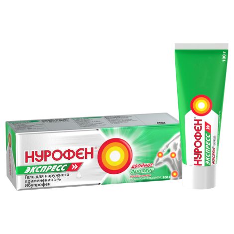 Нурофен Экспресс гель 5% 100г