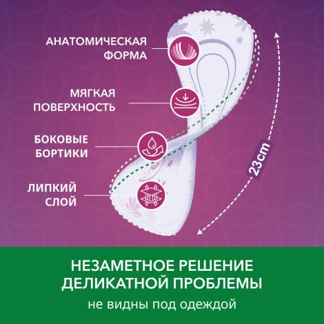 Депенд прокладки Ультра мини при недержании впитывающие для женщин №14 №3