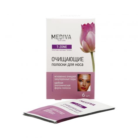 Медива полоски для носа очищающие № 6 №2