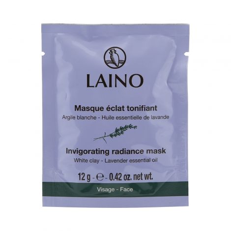 Ригла маска для лица Лэно тонизирующая для сияния кожи с белой глиной 12г
