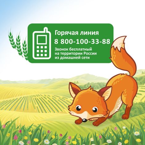 Малютка каша молочная рис 220г №9