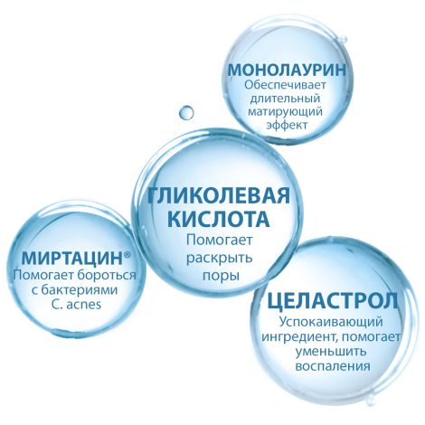 Дюкрэ Керакнил РР крем для лица успокаивающий против дефектов кожи склонной к акне 30мл С42238 №8