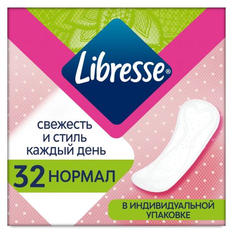 Либресс прокладки ежедневные Дэйлифреш Нормал №32