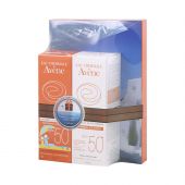 Авен набор детское солнцезащитное молочко SPF50+ 100 мл+Молочко SPF 50 100 мл+солнечная зарядка для моб. тел. С62685