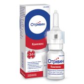 Отривин Комплекс спрей назальный 0,6мг/мл+0,5мг/мл 10мл