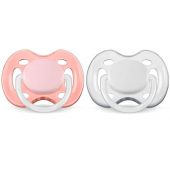 Филипс Авент пустышка ФриФлоу от 0 до 6мес для девочек № 2 SCF178/26