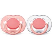 Филипс Авент пустышка ФриФлоу от 6 до 18мес для девочек № 2 SCF178/28
