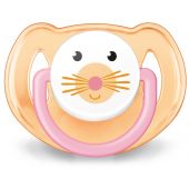 Авент пустышка Классик Животные от 6 до 18мес. для девочек №2 SCF182/15 №2