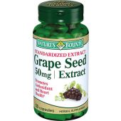 Нэйчес Баунти Экстракт виноградных косточек капсулы 50мг № 50