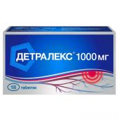 Детралекс таблетки покрытые оболочкой 1000мг №18