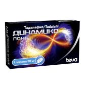 Динамико Лонг таблетки покрытые пленочной оболочкой 20мг №1 №3