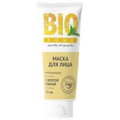 Биозон маска для лица Желтая глина и эфирное масло чайного дерева 75мл