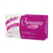 Венолайф дуо таблетки покрытые пленочной оболочкой 450мг+50мг №30