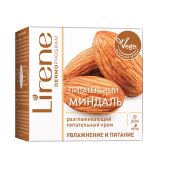 Лирен крем для лица питательный разглаживающий с маслом миндаля 50мл