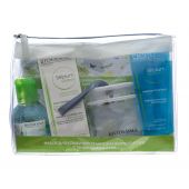 Биодерма Себиум набор Глобаль крем интенс.уход 30мл+Миц.вода 100мл+Очищ.гель 100мл+футляр для ват.диск.