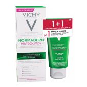 Виши Нормадерм Фитосолюшн набор гель для умывания очищающий 200мл+ тоник очищающий сужающий поры 200мл