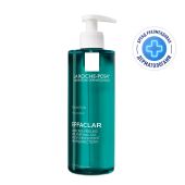 Ля Рош-Позе Эфаклар Микроотшелушивающий очищающий гель для умывания жирной, проблемной кожи лица и тела от прыщей и постакне 400мл