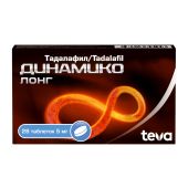 Динамико Лонг таблетки покрытые пленочной оболочкой 5мг №28