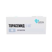 Торасемид таб. 5мг №20