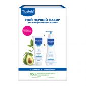 Мустела Мой первый набор гель для купания 2в1 200 мл+молочко для тела Гидро беби 300мл