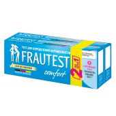 Фраутест Комфорт тест для определения беременности кассета с колпачком 1+1 промо
